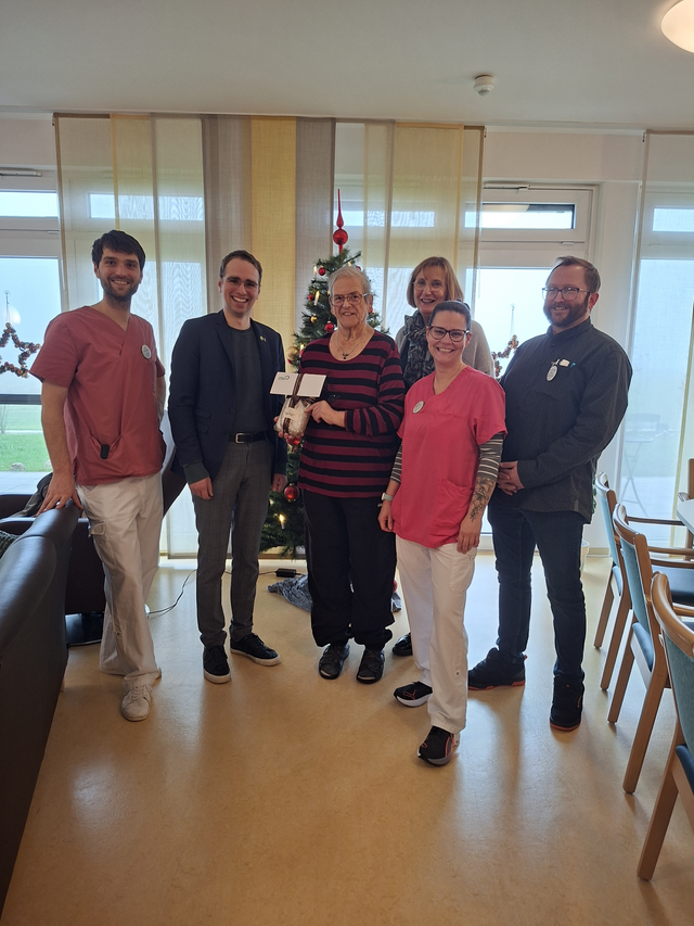 Besuch des Landtagsabgeordneten der GRÜNEN im Hospiz Kellerwald